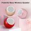 5W Portable TWS Wireless Speakers Metal Shell Super Bass Radiator Loud Stereo Mini Speaker