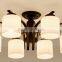2016 new wrought iron candle chandelier lightingZH-6049