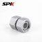 Manufacturer's In-Stock Yonghua Standard Stainless Steel Internal Thread Tee Fittings, Model 3C, Customization Supported