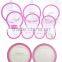 Useful flexible silicone lid sets