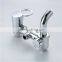 Chrome Rain Shower Faucet Twice Shower head