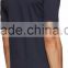 Low Price Embroidery China Men Wholesale Cotton Polo T-shirt in Black Color