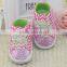 The New Help Tie Female Baby Socks Soft Bottom Non Slip Wave Pattern of a Toddler Shoe