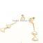 Earring, Resin Beads Sector Charm Linked Lady Fashion Earring, Earring Jewelry Wholesale PT1541