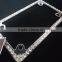 Silver Chrome Bling Car Accessory License Frame