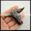 LFD-0092P ~ Charm OX Bone Ox Head Pendant With Crystal Rhinestone Paved Charms Druzy Pendants Men Women Fashion Jewelry