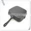 metal cast iron black grill pan