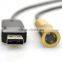 15M USB Cable Length Copper head Endoscope Waterproof Mini USB Endoscope Inspection Camera Borescope Tube Snake Scope 4 LEDs