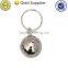 Fashion design zinc alloy metal soccer keychain