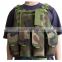 600D Tactical Vest 4 front pocket Combat Molle Assault Military Army Airsoft Tactical SWAT Vest for Police Holster