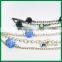 Rose Custom Acrylic Charms Bead Bracelet