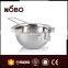 high quality food melting bowl,stainless steel mixing bowl