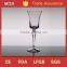 Glassware supply purple inflatable wine glass with clear stem