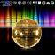 Different size rotating colorful effect mirror ball