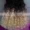 Brazilian Ombre Hair Extensions Two Tone Human Hair Weft