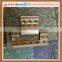 Aluminum hinge for door window cabinet with wood grain effect