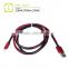 real leather MFi braided cable for iPhone 6 Plus / 6 / 5S / 5C / 5