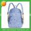 2015 fashionable wholesale canvas school backpack bag