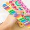 colorful flower nail file fashion nail tool design