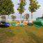 China Kids Pop-Up Soccer Football Gate Goal Sports Training Schools Orange Mesh Soccer GATE