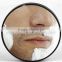 Bathroom shaving fogless plastic wall mount cosmetic mirror 10x