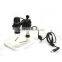 5mp 300x stereo USB Digital Microscope with 8 LEDs Brightness Adjustable Measurement Software