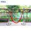 stainless steel classical rope queue line stand