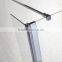 Folding glass shower bath screens with pivot hinges