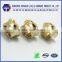 precise communication nonmagnetic CNC brass insert nut