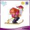 China wholesale christmas jewelry gold plated zinc alloy enamel Kriss Kringle brooch