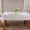 100%cotton white restaurant table cloth factory