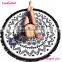 2016 Multicolor Yoga Mat Women's Beach towel Womens Blanket Table Cloth Round Beach Pool Home Shower Towel
