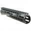 Funpowerland Black NEW Free Float NSR 10 Inch Handguard One-piece Top Rail System KeyMod High Quality Lightest FDE For AR-15