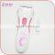 Portable Multicolor Battery Operated Lady Shaver and Epilator