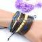 Multilayer Leather Bracelet Set For Men Leather Bracelet Wholesale