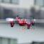 Top sale 2.4G 4CH H107C X4 hubsan quadcopter drone ufo rtf with HD camera.