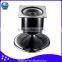 Black cylinder chrome steel home furniture sofa/bed corner legs KSL8237
