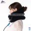 Soft inflatable cervical neck collar device