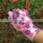 13guage colorful PU coated gloves for gardening work