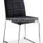 Z629 modern design dark brown dining leather chairs