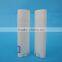 5g oval white lip blam tube, lip gloss container