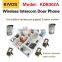 2.4G 3.5" Night Vision PIR Wireless Video Door Phone Access Control System