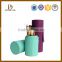 Factory round shaped durable pu leather cosmetic storage box wholesale