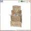 factory supply wooden vegetable crate wood storage crate wood fruit crate                        
                                                Quality Choice