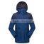 Custom men 3 in1 waterproof and warm outdoor jacket