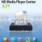 Android 4.2 tv box full HD media player 1080p support VGA dual core advestising media player hard disk media player with display
