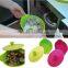Personalized oval silicone soup bowl with lid for microwave oven