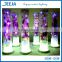 Wireless Battery Operated Under Florals Cylinders Led Light For Banquet Table Decoration Wedding Centerpiece