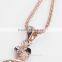 Cheap necklace chains decorative handbag chain thin belly chain