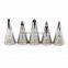 Hot selling Wedding Cake Decorating Icing 5PCS Stainless Steel Russian Nozzles Pastry Bobbi Skirt Cake Nozzles Decoration Piping